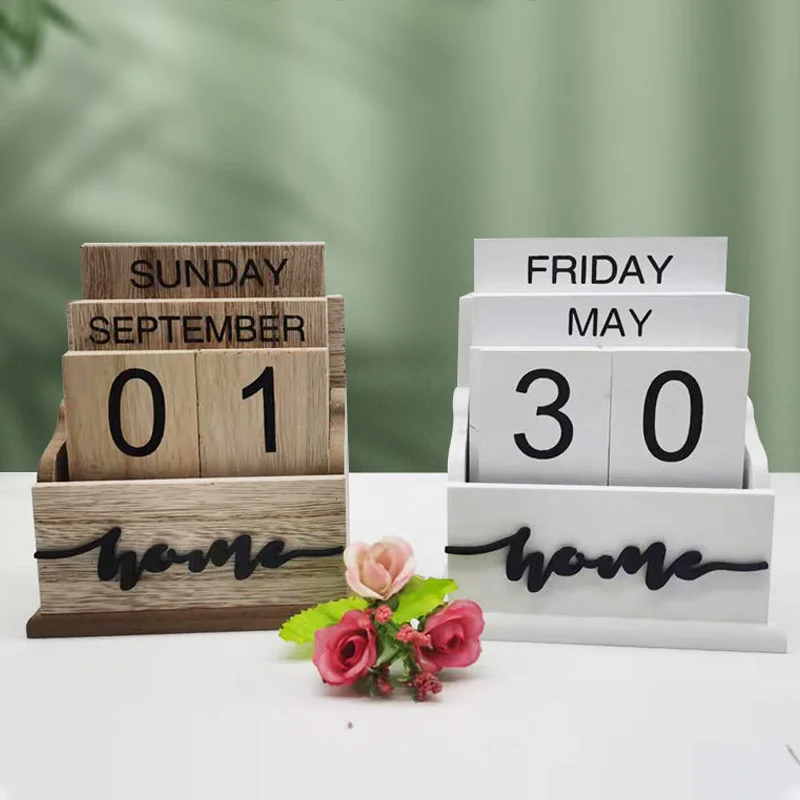 Creative Wood Desk Calendar Home Office Tabletop Supplies Frame Blocks Multipurp Ornaments For Wedding Stylish Classic Calendar
Creative Wood Desk Calendar Home Office Tabletop Supplies Frame Blocks Multipurp Ornaments For Wedding Stylish Classic Calendar