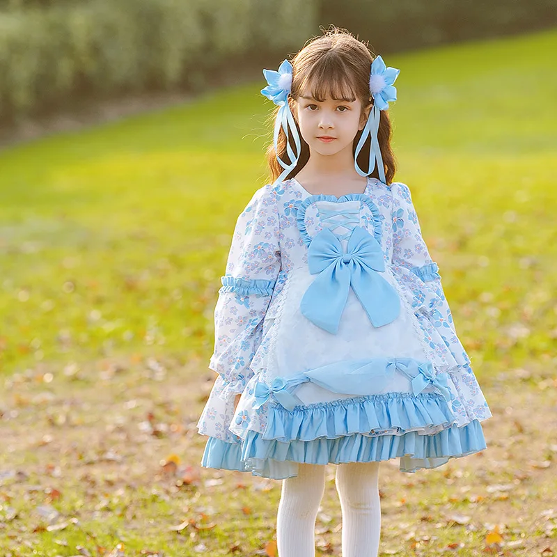 Dress Girls Baby Lolita Style Birthday Girl's Party Dress Wedding Dresses Princess Vestido Ball Gown Autumn Costume Girl Dresses
Dress Girls Baby Lolita Style Birthday Girl's Party Dress Wedding Dresses Princess Vestido Ball Gown Autumn Costume Girl Dresses