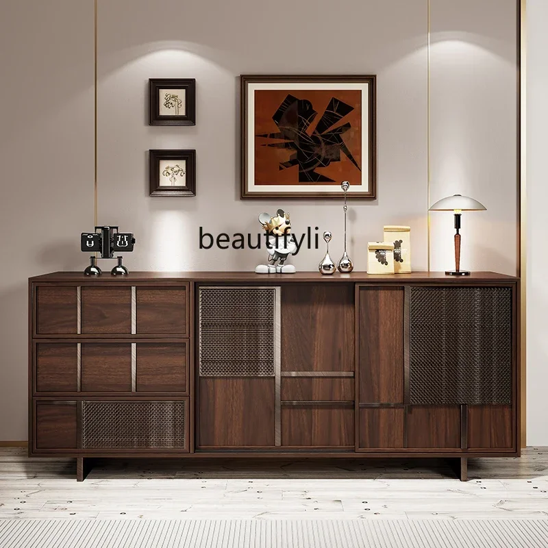 ss25 Italian light luxury porch cabinet walnut medium and ancient style entrance foyer partition cabinet designer dining side ca
ss25 Italian light luxury porch cabinet walnut medium and ancient style entrance foyer partition cabinet designer dining side ca