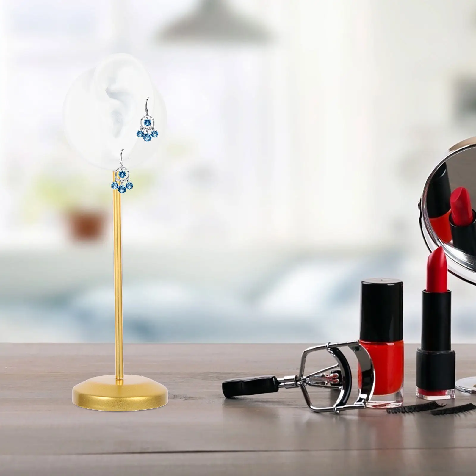 Элегантная подставка для серег в форме уха, настольный органайзер для демонстрации и хранения украшений для магазина или туалетного столика
Элегантная подставка для серег в форме уха, настольный органайзер для демонстрации и хранения украшений для магазина или туалетного столика