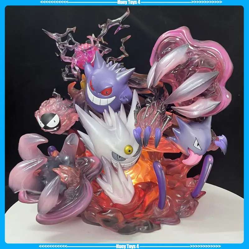 New Gengar Evolution Set Gastly Haunter Ghost Type Anime Figure Collectible Statue Desktop Decoration For Fans Model
New Gengar Evolution Set Gastly Haunter Ghost Type Anime Figure Collectible Statue Desktop Decoration For Fans Model