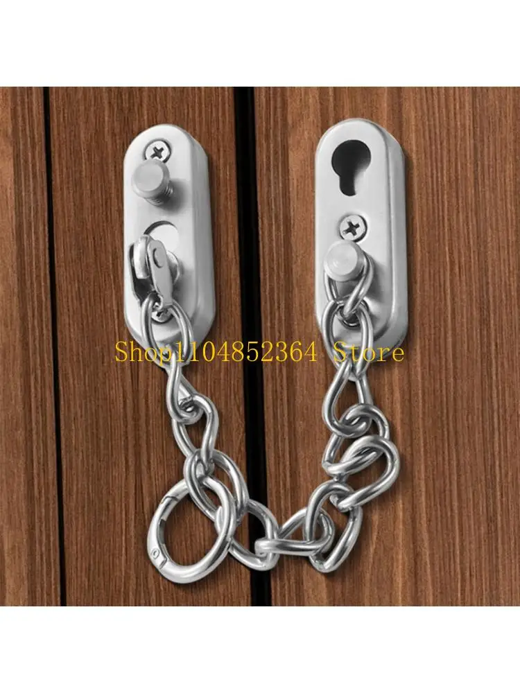 Усовершенствованная противоугонная дверная цепь из утолщенной стали для квартир и домов, бесшумное плавное открывание и закрывание
Усовершенствованная противоугонная дверная цепь из утолщенной стали для квартир и домов, бесшумное плавное открывание и закрывание