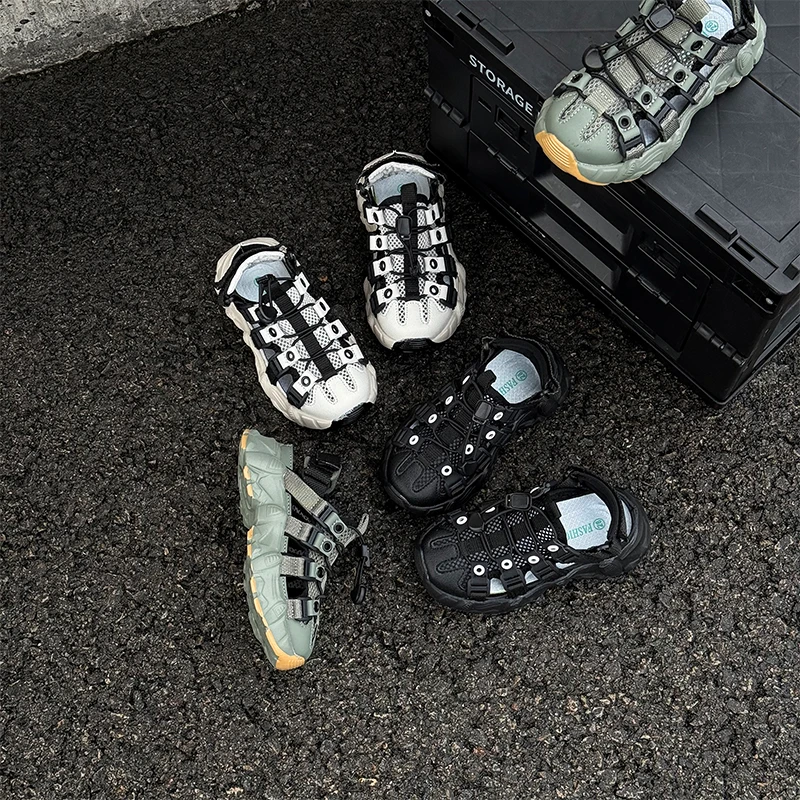 Practical Sneakers Classic Retro Boys Children's Sandals Summer Breathable Thick Sole Casual Shoe Anti Slip Outdoor Beach Shoes
Practical Sneakers Classic Retro Boys Children's Sandals Summer Breathable Thick Sole Casual Shoe Anti Slip Outdoor Beach Shoes