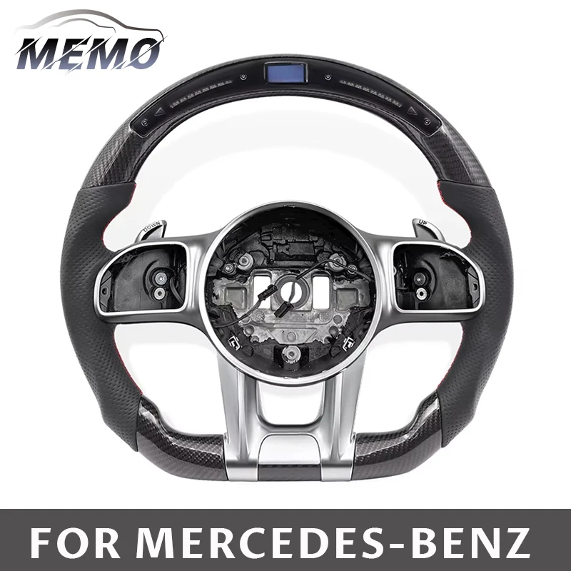 Светодиодный автомобильный руль из углеродного волокна для Mercedes-Benz AMG ACE GLA GLC W220 W221 W222 W204 W205 W213 W212, внутренние запасные части
Светодиодный автомобильный руль из углеродного волокна для Mercedes-Benz AMG ACE GLA GLC W220 W221 W222 W204 W205 W213 W212, внутренние запасные части
