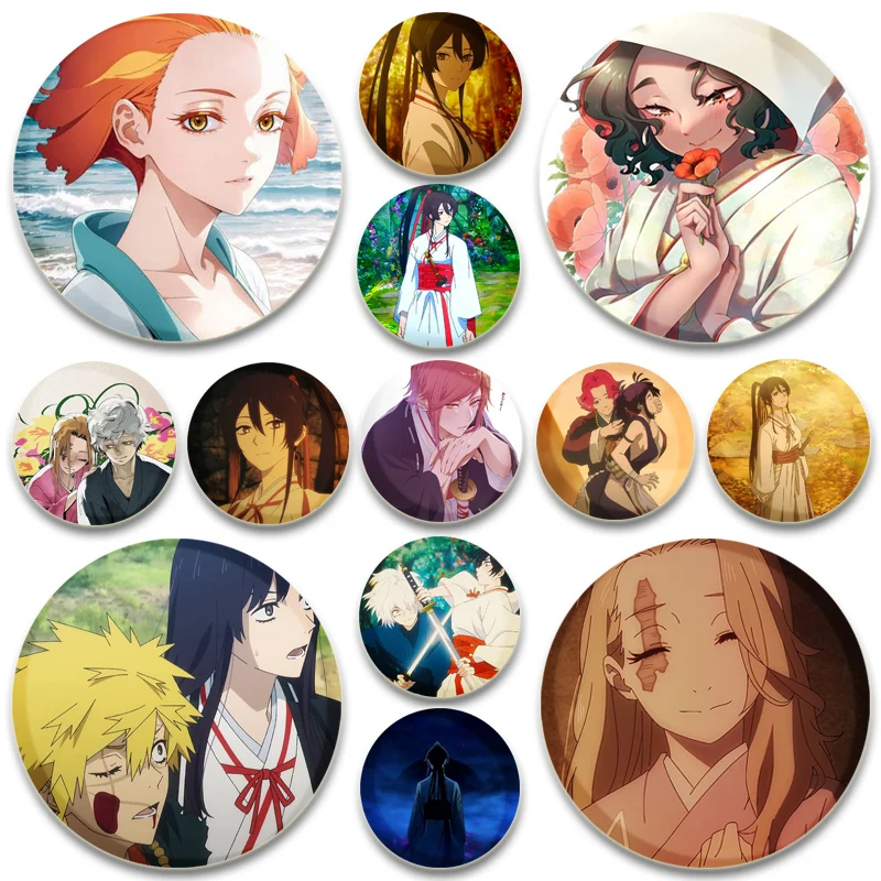 Anime Hell's Paradise Button Pins Cartoon Handmade Badge Round DIY Creative Brooches for Backpack Jewelry Accessories Gifts
Anime Hell's Paradise Button Pins Cartoon Handmade Badge Round DIY Creative Brooches for Backpack Jewelry Accessories Gifts
