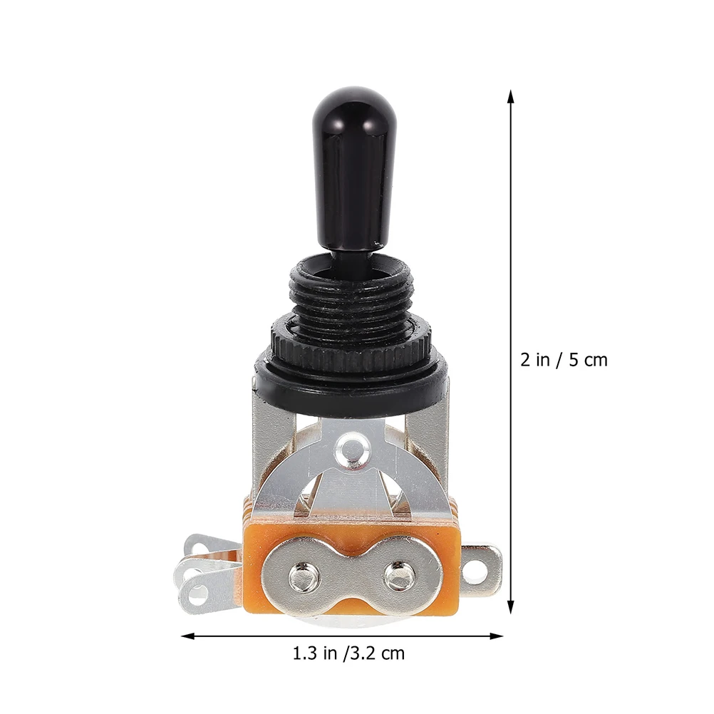Guitar Pickup Switch Knob Electric Head Shaking Toggle Replacement Part Accessories 3 Way
Guitar Pickup Switch Knob Electric Head Shaking Toggle Replacement Part Accessories 3 Way