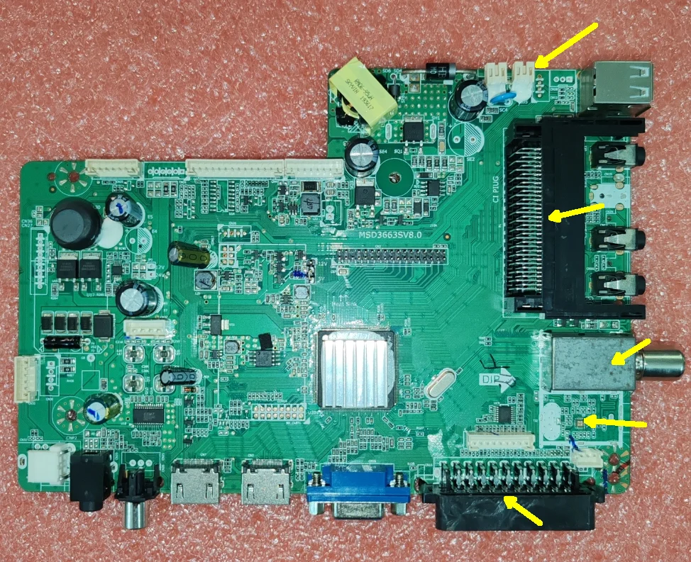 MSD3663SV8.0 BH-19046 BH-19218 BH-19217 LED TV motherboard tested well 3 types shipped by photo
MSD3663SV8.0 BH-19046 BH-19218 BH-19217 LED TV motherboard tested well 3 types shipped by photo