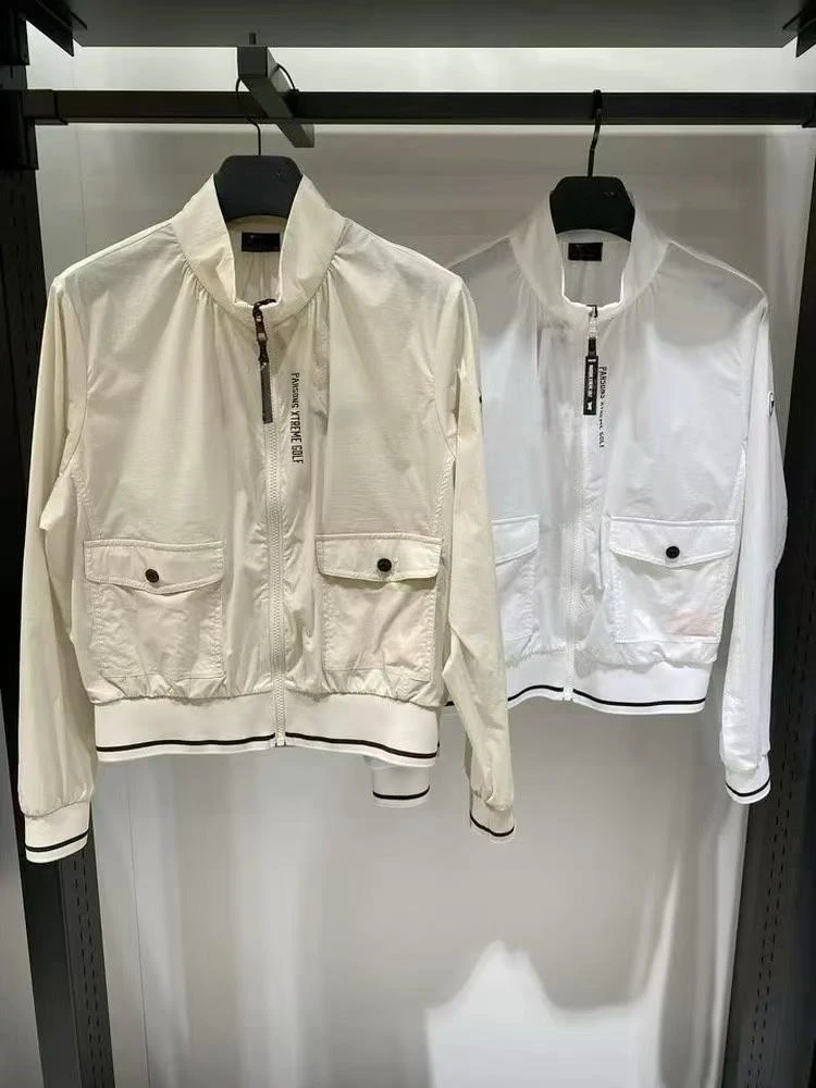 2026 New Korean Women Golf Jacket Stand Collar Zip Pocket Long Sleeve Windproof Fashion All Match Sports Coat
2026 New Korean Women Golf Jacket Stand Collar Zip Pocket Long Sleeve Windproof Fashion All Match Sports Coat