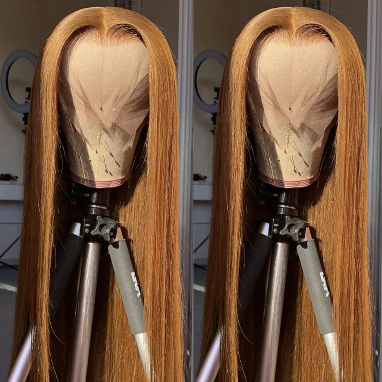 13*6 200% Density HD Transparent Light Brown Lace Front Wigs Long Straight Lace Frontal Wig Brown Synthetic Lace Front Hair Wig
13*6 200% Density HD Transparent Light Brown Lace Front Wigs Long Straight Lace Frontal Wig Brown Synthetic Lace Front Hair Wig