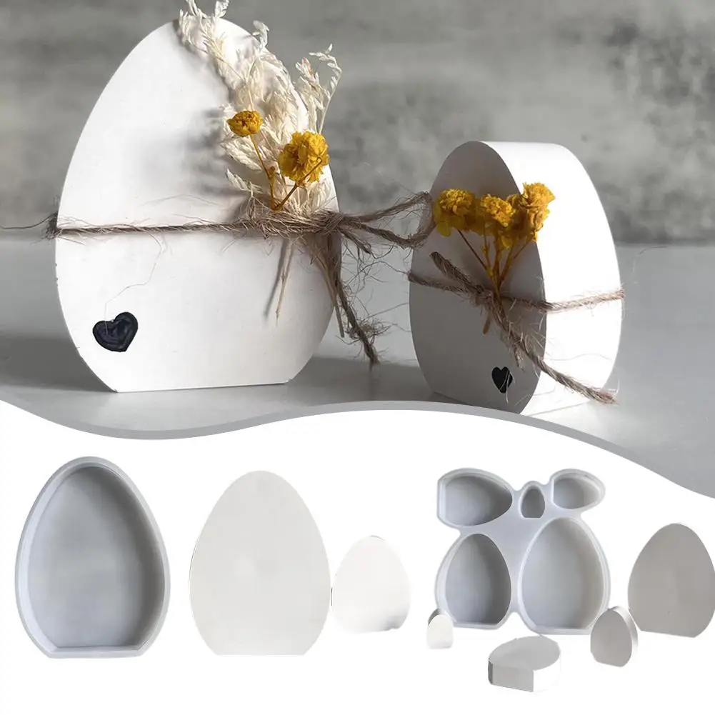 Easter Blank Muti-Size Egg Decoration Silicone Mold Decoration Easter Tool Egg 3D Aromatreatment Plaster Making EWW N Handm W8C7
Easter Blank Muti-Size Egg Decoration Silicone Mold Decoration Easter Tool Egg 3D Aromatreatment Plaster Making EWW N Handm W8C7