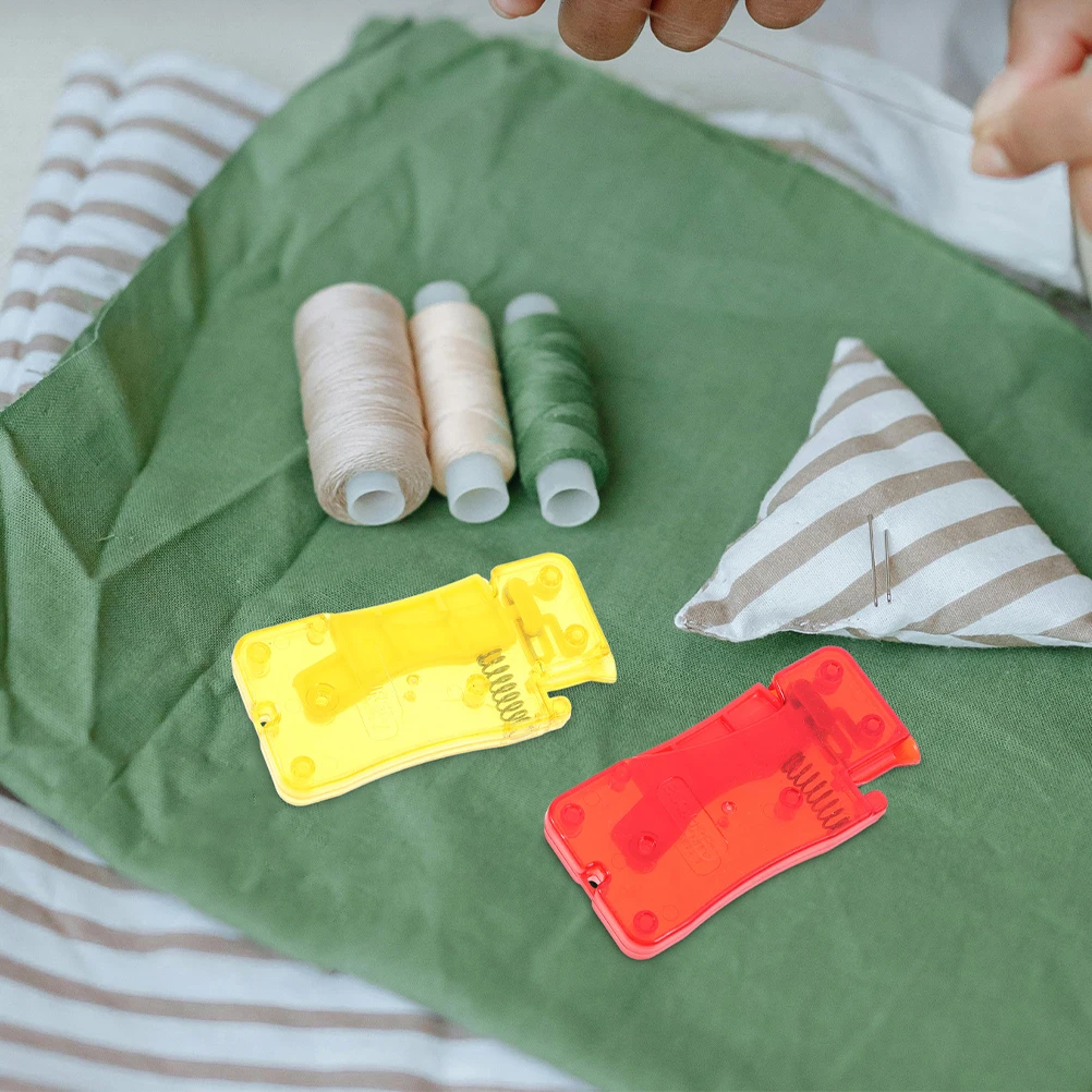 4Pcs Automatic Needles Threader Sewing Tool Quick Threading Device for Hand Sewing Machine Embroidery Threader Thread Device
4Pcs Automatic Needles Threader Sewing Tool Quick Threading Device for Hand Sewing Machine Embroidery Threader Thread Device