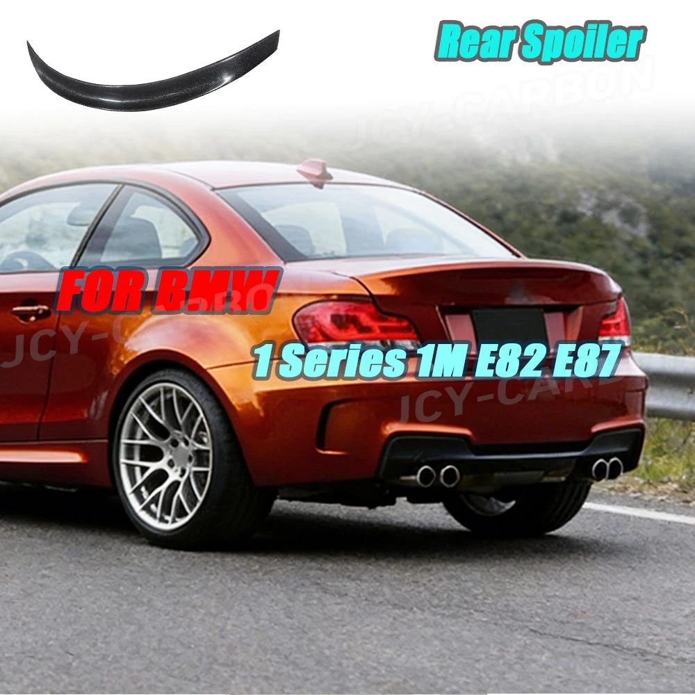 JCYECF Carbon Fiber Rear Spoiler Tail Wing Fit For BMW 1 Series 1M E82 2008-2012 Car Rear Trunk Spoiler Lip FRP
JCYECF Carbon Fiber Rear Spoiler Tail Wing Fit For BMW 1 Series 1M E82 2008-2012 Car Rear Trunk Spoiler Lip FRP