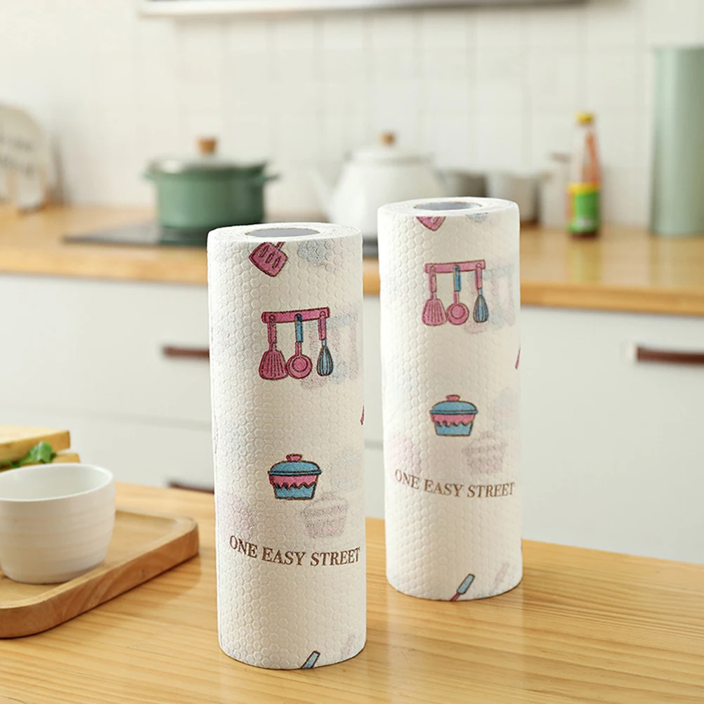 Biodegradable Cleaning Cloth Kitchen Dish Wipes Disposable Printed Cloth Paper Roll Super Friendly Safe Household
Biodegradable Cleaning Cloth Kitchen Dish Wipes Disposable Printed Cloth Paper Roll Super Friendly Safe Household