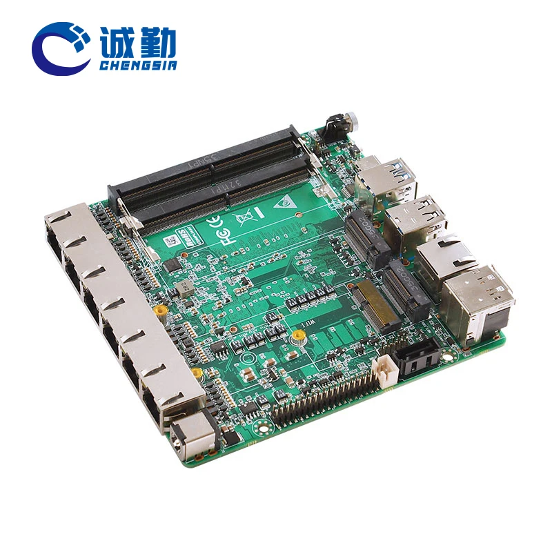 Core I3 I5 I7 12th/13th Gen DDR5 6 Lan Port Pfsense Router Motherboard DP Industrial Firewall Nano ITX Motherboard
Core I3 I5 I7 12th/13th Gen DDR5 6 Lan Port Pfsense Router Motherboard DP Industrial Firewall Nano ITX Motherboard