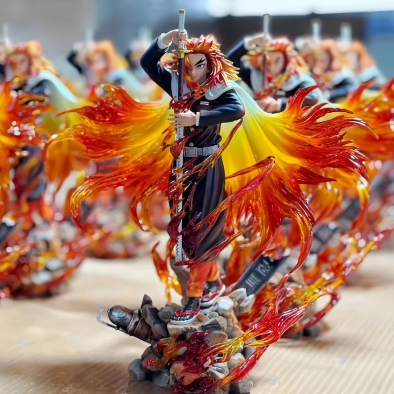 30cm Demon Slayer GK Flame Hashira Kyojuro Rengoku Drawing Sword Anime Figure Statue Model Desktop Computer Case Decoration Toys
30cm Demon Slayer GK Flame Hashira Kyojuro Rengoku Drawing Sword Anime Figure Statue Model Desktop Computer Case Decoration Toys