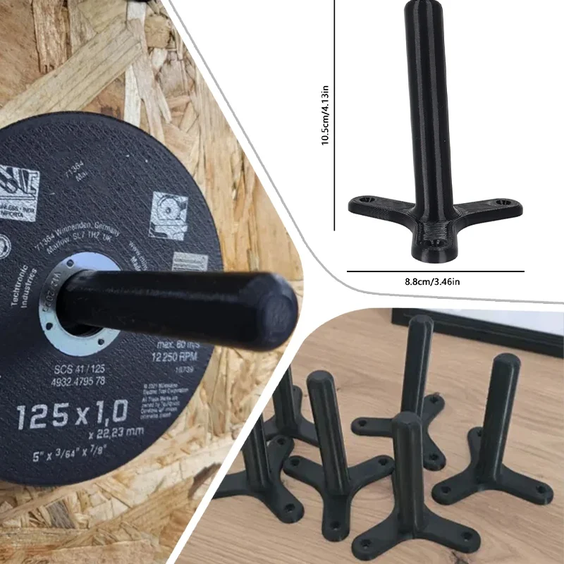 125mm Grinding Disc Holder Durable Plastic Workshop Workbench Abrasive Tool Storage Organizer
125mm Grinding Disc Holder Durable Plastic Workshop Workbench Abrasive Tool Storage Organizer