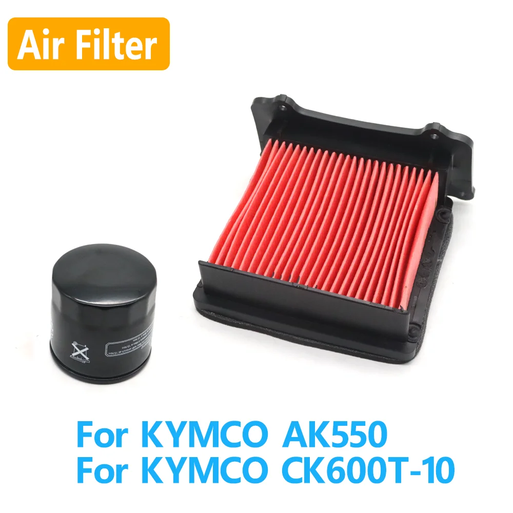 For KYMCO AK550 CK600T-10 AK 550 CK 600T Motorcycle Oil Filter Replacement Engine Intake Air Filter Cleaner
For KYMCO AK550 CK600T-10 AK 550 CK 600T Motorcycle Oil Filter Replacement Engine Intake Air Filter Cleaner