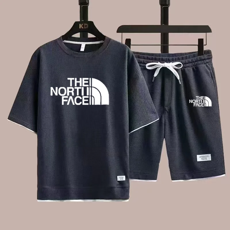 2025 new casual sportswear for men summer two-piece clothing short-sleeved round neck and shorts two fashionable clothes
2025 new casual sportswear for men summer two-piece clothing short-sleeved round neck and shorts two fashionable clothes