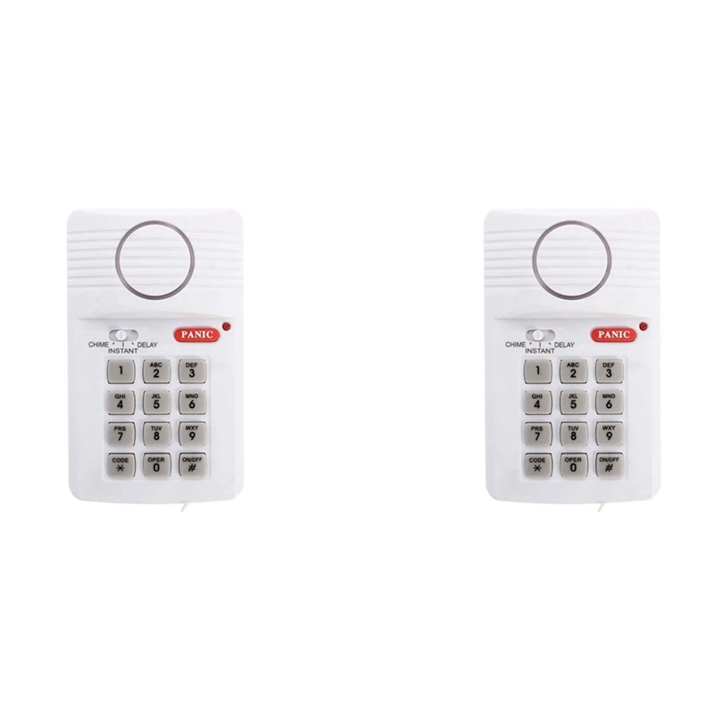 Hot Sale2x Loud Wireless Door Alarm Security Pin Panic Keypad For Home Office Garage Shed
Hot Sale2x Loud Wireless Door Alarm Security Pin Panic Keypad For Home Office Garage Shed