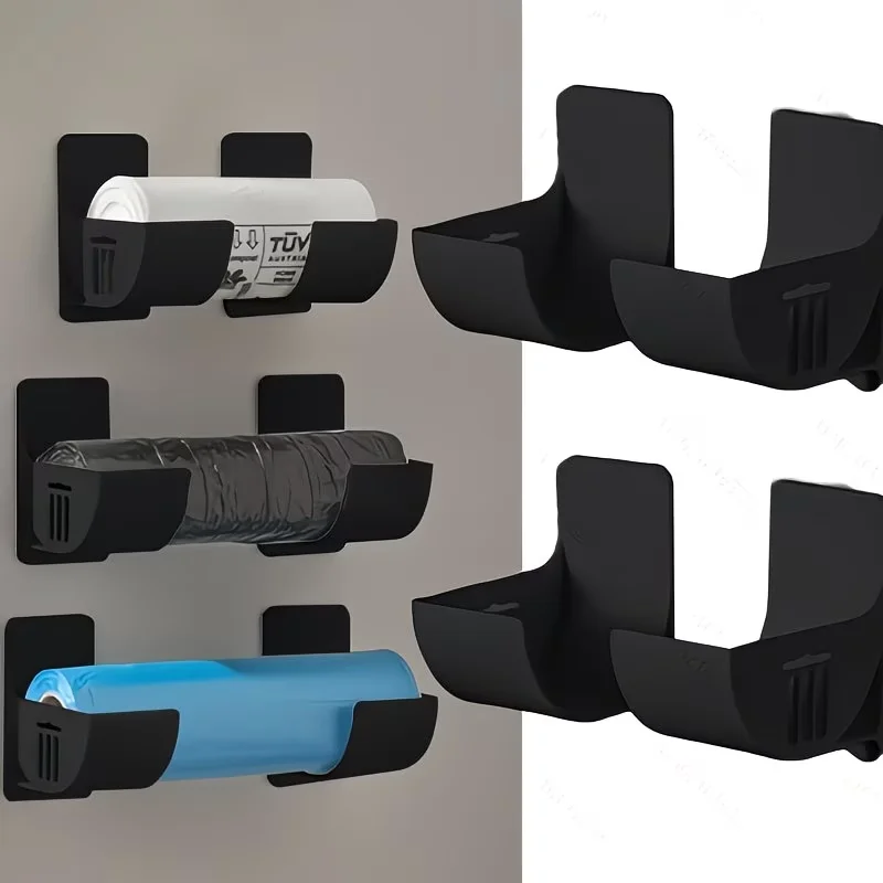 2Pcs No Punching Trash Bag Dispenser Plastic Bag Holder, Multifunctional Storage Rack Cling Film Trash Bag Cabinet Organizer
2Pcs No Punching Trash Bag Dispenser Plastic Bag Holder, Multifunctional Storage Rack Cling Film Trash Bag Cabinet Organizer