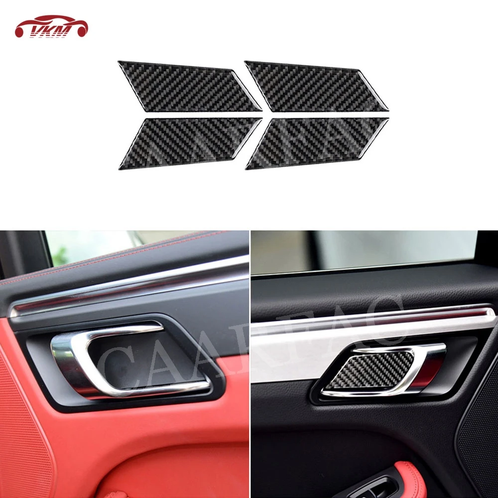 4 PCS Carbon Fiber Black Door Handle Interior Bowl Trim Cover Stickers for Porsche Macan 2015-2018 Car Accessories
4 PCS Carbon Fiber Black Door Handle Interior Bowl Trim Cover Stickers for Porsche Macan 2015-2018 Car Accessories