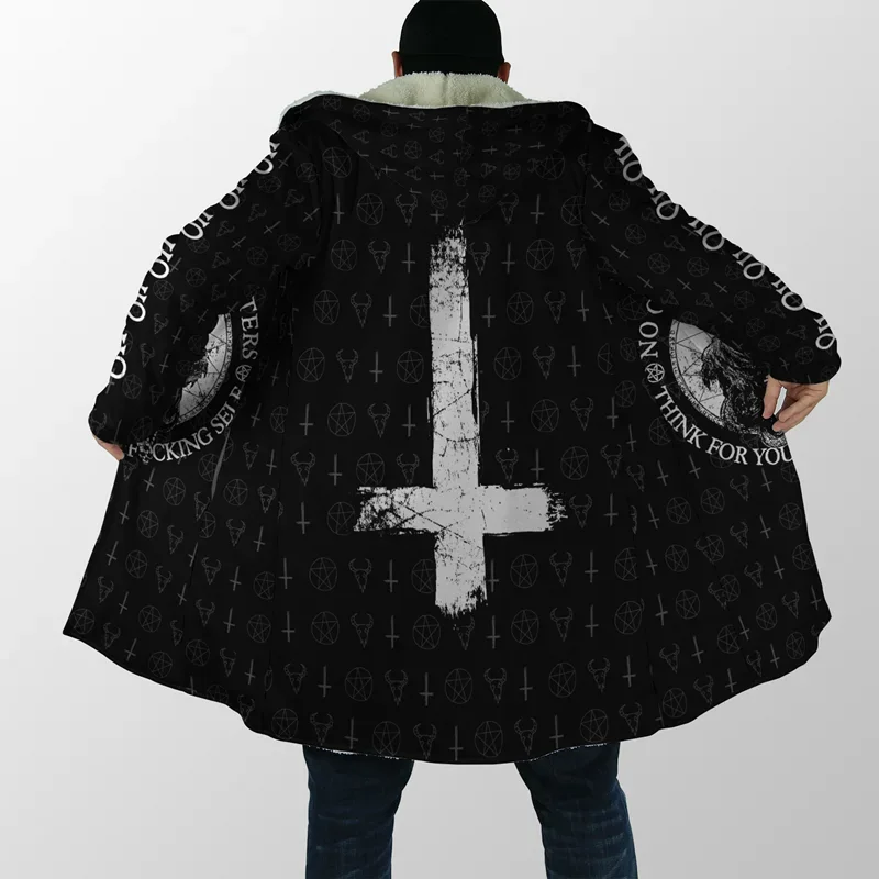 The latest winter men's 3D printed Viking cloak with dark devil Satan hat 3D printed battery jacket casual hot hat Cloak
The latest winter men's 3D printed Viking cloak with dark devil Satan hat 3D printed battery jacket casual hot hat Cloak