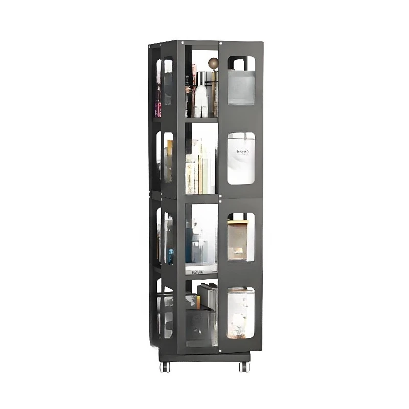 4-Layer steel rotating bookshelf with wheels Large size Sturdy and spacious bookshelf, easy to set up
4-Layer steel rotating bookshelf with wheels Large size Sturdy and spacious bookshelf, easy to set up