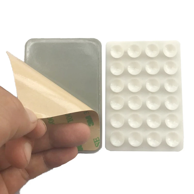 2Pcs Backed Silicone Suction Pad For Mobile Phone Fixture Suction Cup Backed Adhesive Silicone Rubber Sucker Pad For Fixed Pad
2Pcs Backed Silicone Suction Pad For Mobile Phone Fixture Suction Cup Backed Adhesive Silicone Rubber Sucker Pad For Fixed Pad
