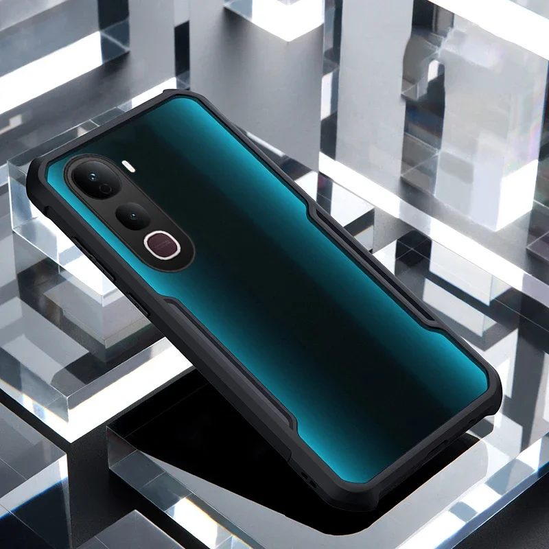 Phone Case For VIVO Y400 Pro Y29S Y29T 5G Airbags Shell Lens Protect Frosted Transparent Back Cover For VIVO Y400 Pro Y29T Y29S 
Phone Case For VIVO Y400 Pro Y29S Y29T 5G Airbags Shell Lens Protect Frosted Transparent Back Cover For VIVO Y400 Pro Y29T Y29S