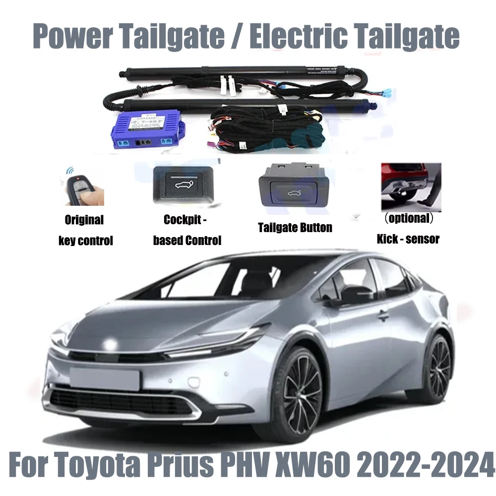 Для Toyota Prius PHV XW60 2022-2024 + автомобильный автоматический подъемный комплект, открывающий багажник, интеллектуальный электрический подъемник, задняя дверь
Для Toyota Prius PHV XW60 2022-2024 + автомобильный автоматический подъемный комплект, открывающий багажник, интеллектуальный электрический подъемник, задняя дверь