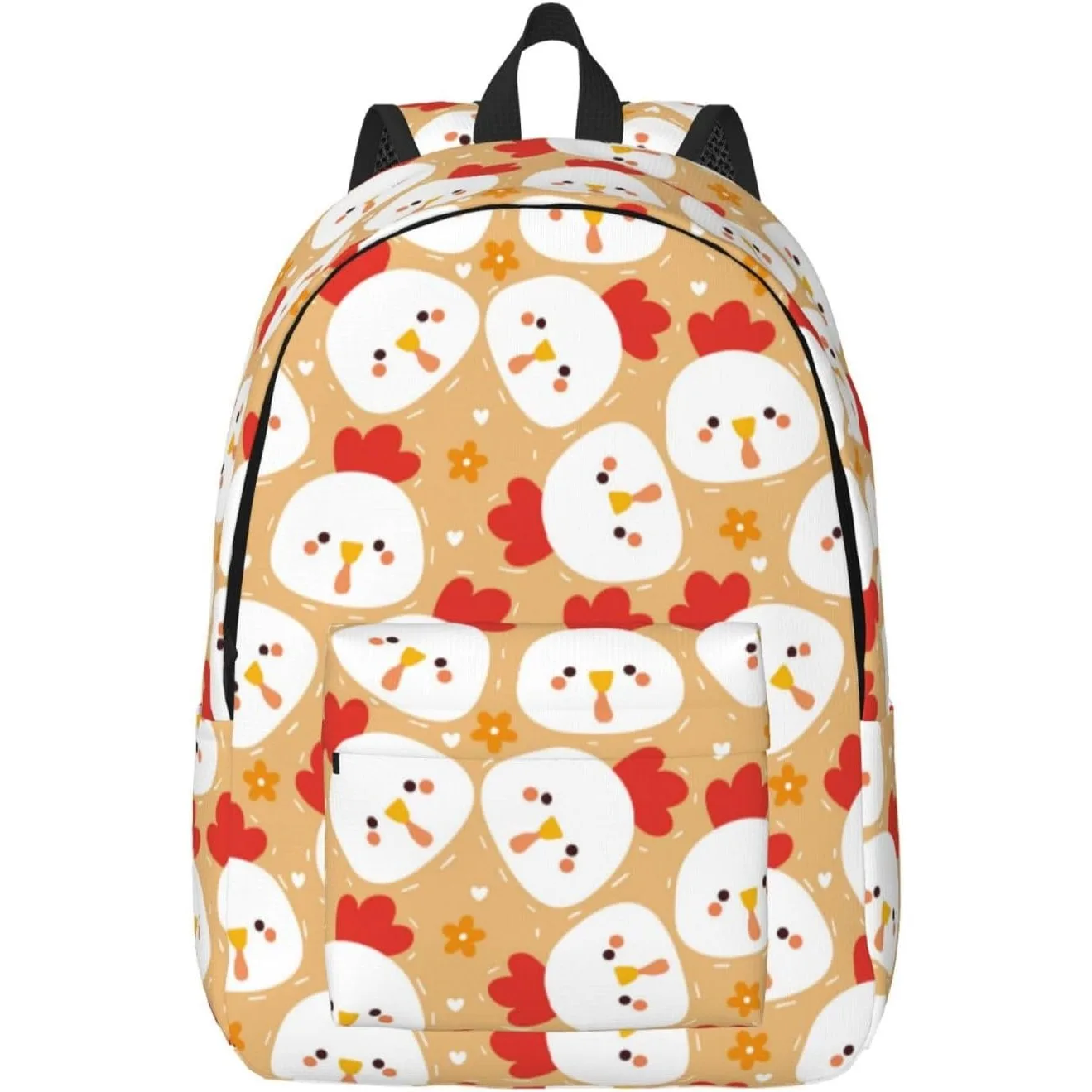 Travel Laptop Backpack - Cartoon Chicken Computer Canvas Backpack Bag with Adjustable Straps 
Travel Laptop Backpack - Cartoon Chicken Computer Canvas Backpack Bag with Adjustable Straps