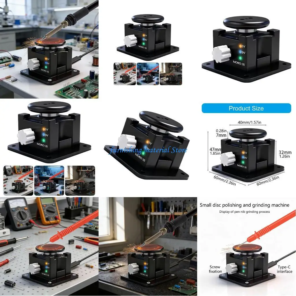 Y5GD Disc Polishing Grinding Machine 10000RPM for Grinding Polishing Various Surfaces
Y5GD Disc Polishing Grinding Machine 10000RPM for Grinding Polishing Various Surfaces