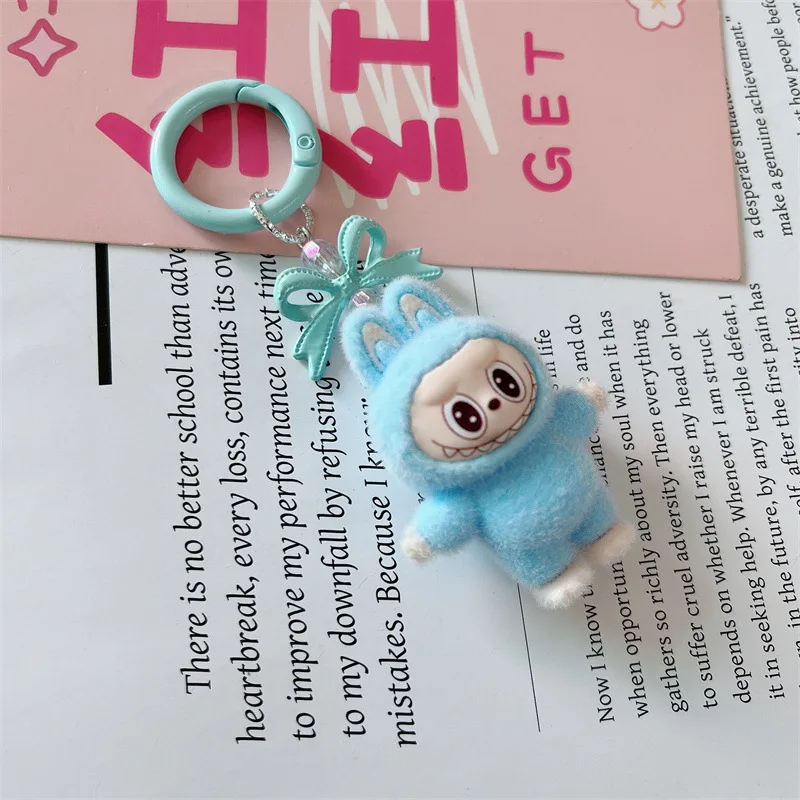 1/10 pcs new cartoon bow Labubu keychain cell phone chain bag charm car keychain kawaii children's day gift
1/10 pcs new cartoon bow Labubu keychain cell phone chain bag charm car keychain kawaii children's day gift