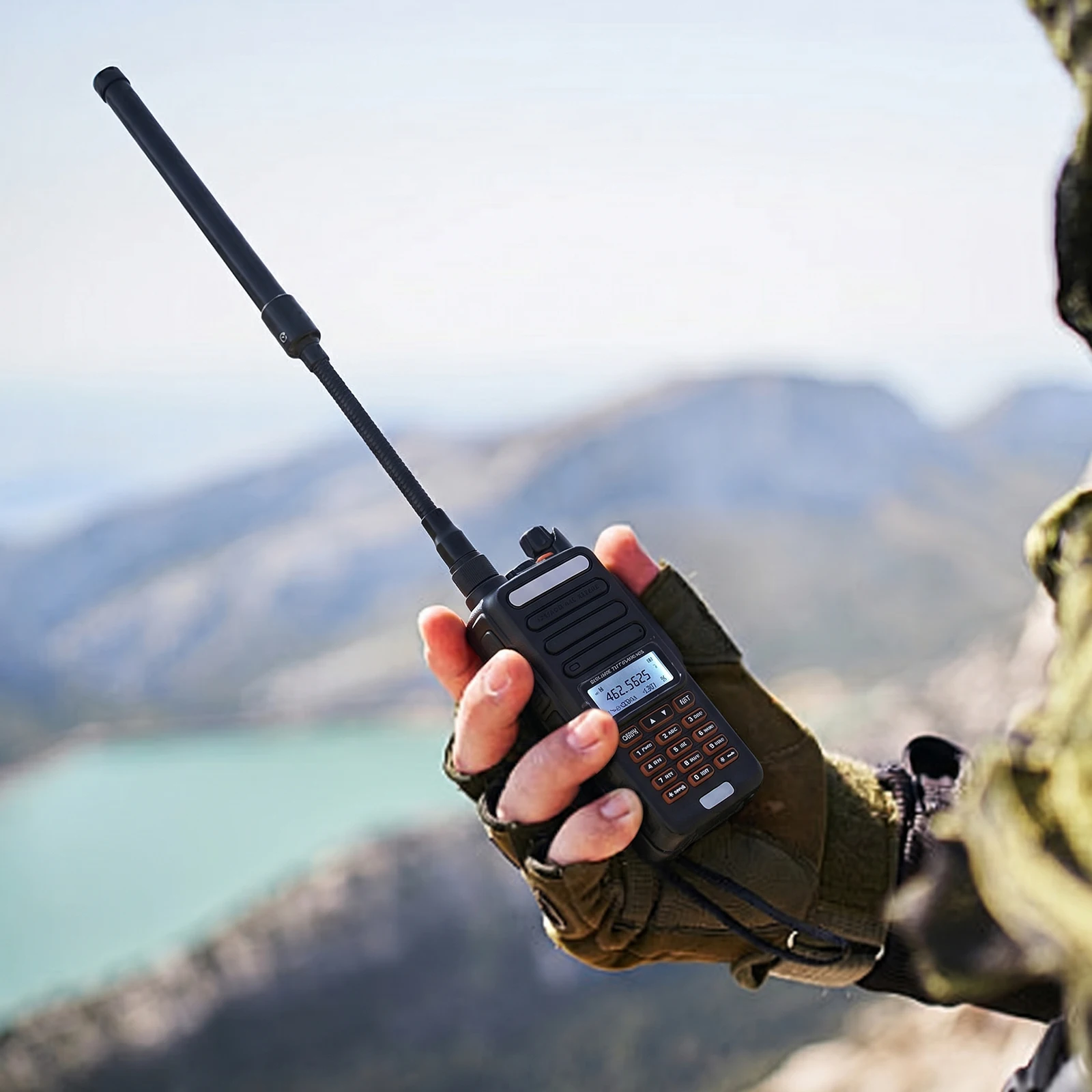 33CM Portable Two Way Radio Replacement Non-Rusting High Gain Dual Band Antenna 2.15dB/3.5dBi Gain for Quansheng TG-K4AT/TG-2AT
33CM Portable Two Way Radio Replacement Non-Rusting High Gain Dual Band Antenna 2.15dB/3.5dBi Gain for Quansheng TG-K4AT/TG-2AT