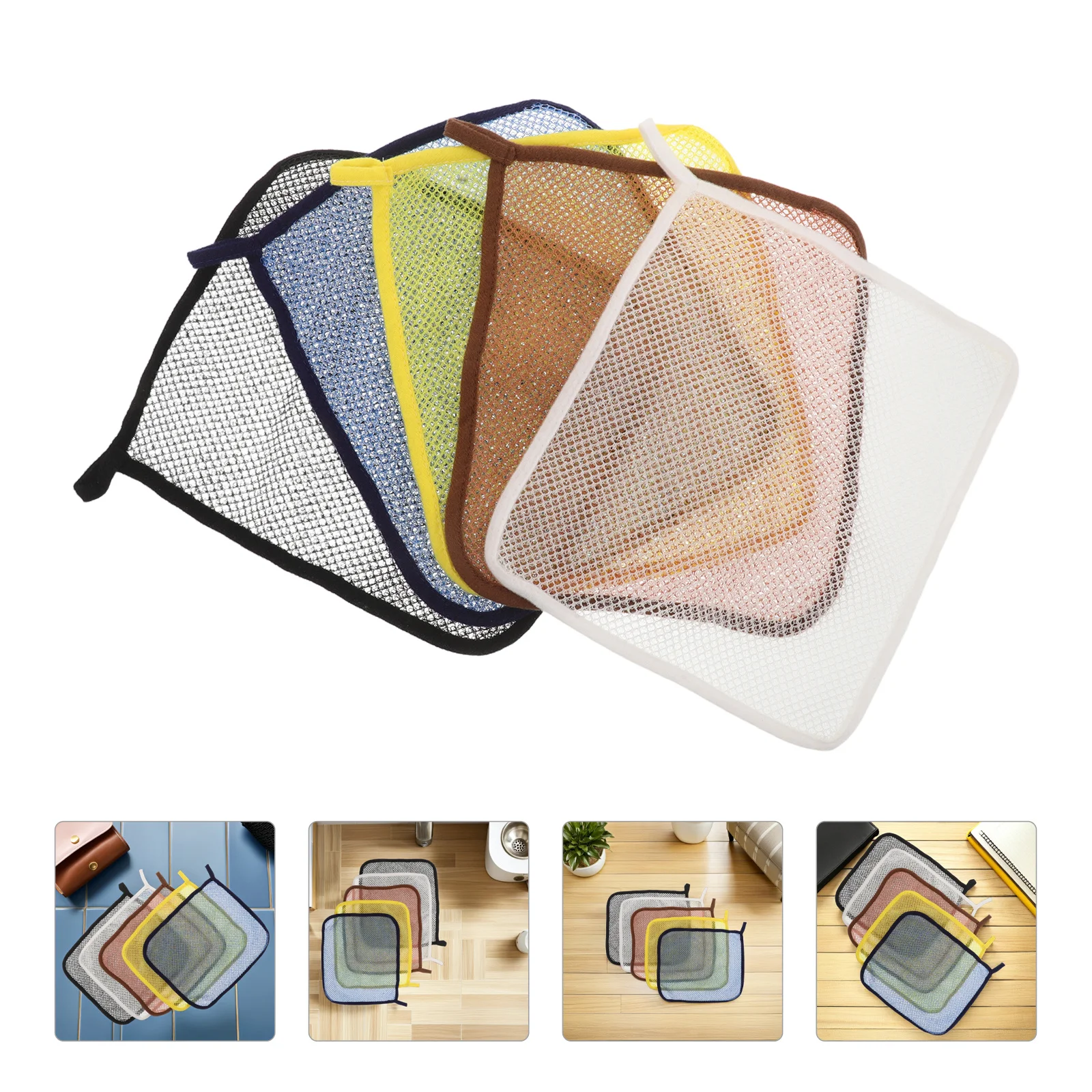 5Pcs Exfoliating Scrubber Cloth Women Men Efficient Dirt Removal Travel Design Body Exfoliation Tool Shower Back Scrubber Smooth
5Pcs Exfoliating Scrubber Cloth Women Men Efficient Dirt Removal Travel Design Body Exfoliation Tool Shower Back Scrubber Smooth