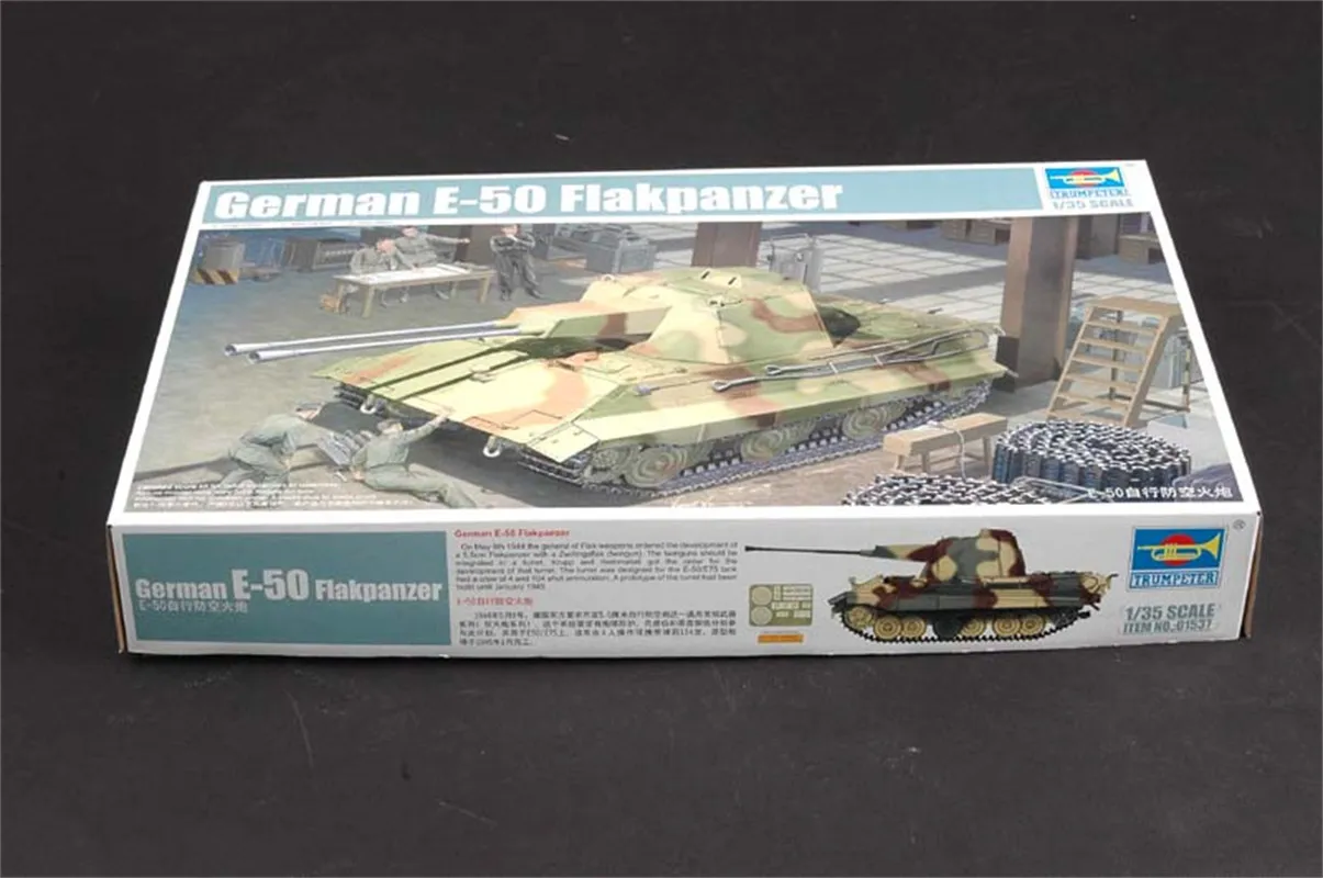 Trumpeter масштаб 1/35, немецкий фальпанзер E50, военная пластиковая сборка, модель здания # 01537
Trumpeter масштаб 1/35, немецкий фальпанзер E50, военная пластиковая сборка, модель здания # 01537
