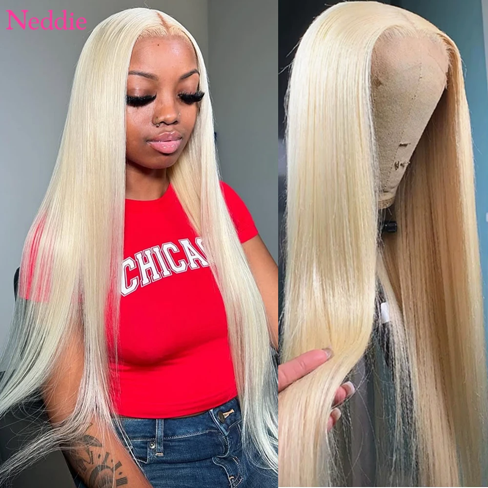 HD Transparent 613 Blonde Straight 13x4 13x6 Lace Front Human Hair Wigs For Women Colored Lace Frontal Wig PrePlucked Brazilian
HD Transparent 613 Blonde Straight 13x4 13x6 Lace Front Human Hair Wigs For Women Colored Lace Frontal Wig PrePlucked Brazilian