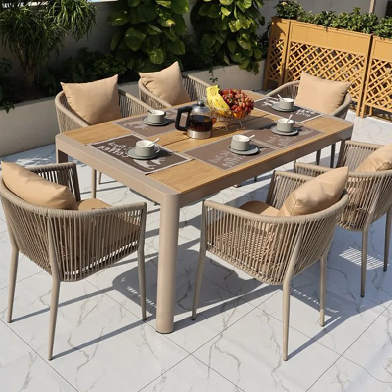 Outdoor dining table and chair combination rattan chair three-piece balcony courtyard tea table terrace leisure area plastic woo
Outdoor dining table and chair combination rattan chair three-piece balcony courtyard tea table terrace leisure area plastic woo