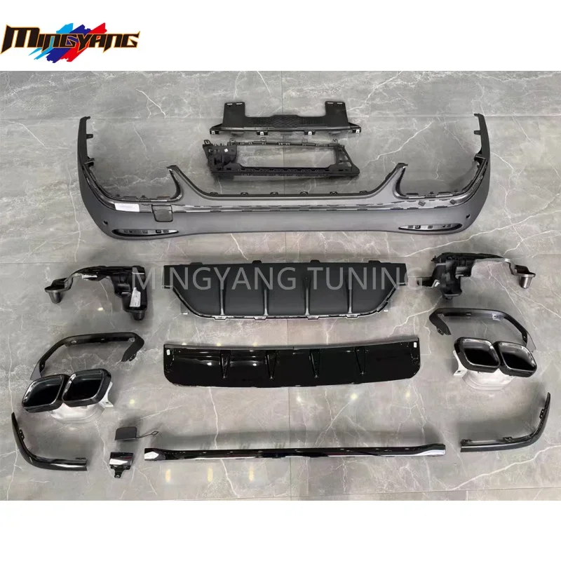 Factory Hot Selling Rear Lip Diffuser Pipe Exhaust Tip Accessories for X254 W254 GLC Class SUV Upgrade to GLC63 St
Factory Hot Selling Rear Lip Diffuser Pipe Exhaust Tip Accessories for X254 W254 GLC Class SUV Upgrade to GLC63 St