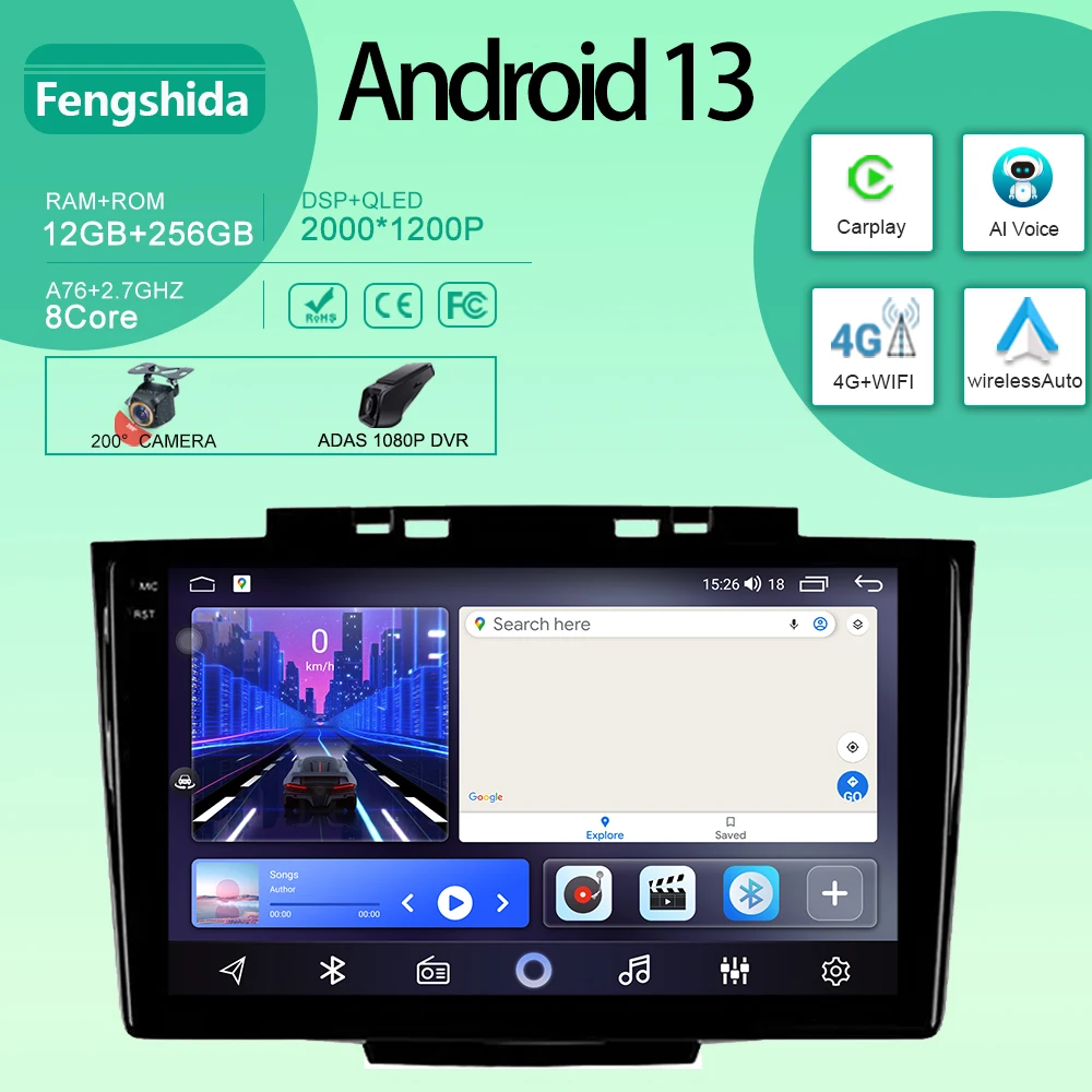 Android For Great Wall H5 1 2010 - 2017 Car Radio GPS Navigation Multimedia Stereo Player Carplay QLED 5G WIFI BT No 2 din DVD
Android For Great Wall H5 1 2010 - 2017 Car Radio GPS Navigation Multimedia Stereo Player Carplay QLED 5G WIFI BT No 2 din DVD