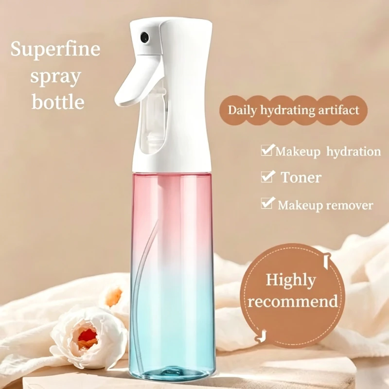 2026 200ml Continuous Press Spray Bottle, High Pressure Fine Mist Atomizer for Hair/Disinfectant, Toner Essence Sprayer
2026 200ml Continuous Press Spray Bottle, High Pressure Fine Mist Atomizer for Hair/Disinfectant, Toner Essence Sprayer