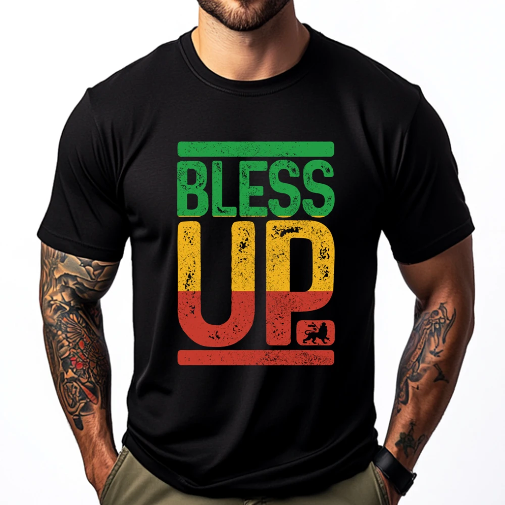 Bless Up Reggae Rastafari Lion Of Judah Rasta Mens Designer Clothes Shirts For Men
Bless Up Reggae Rastafari Lion Of Judah Rasta Mens Designer Clothes Shirts For Men