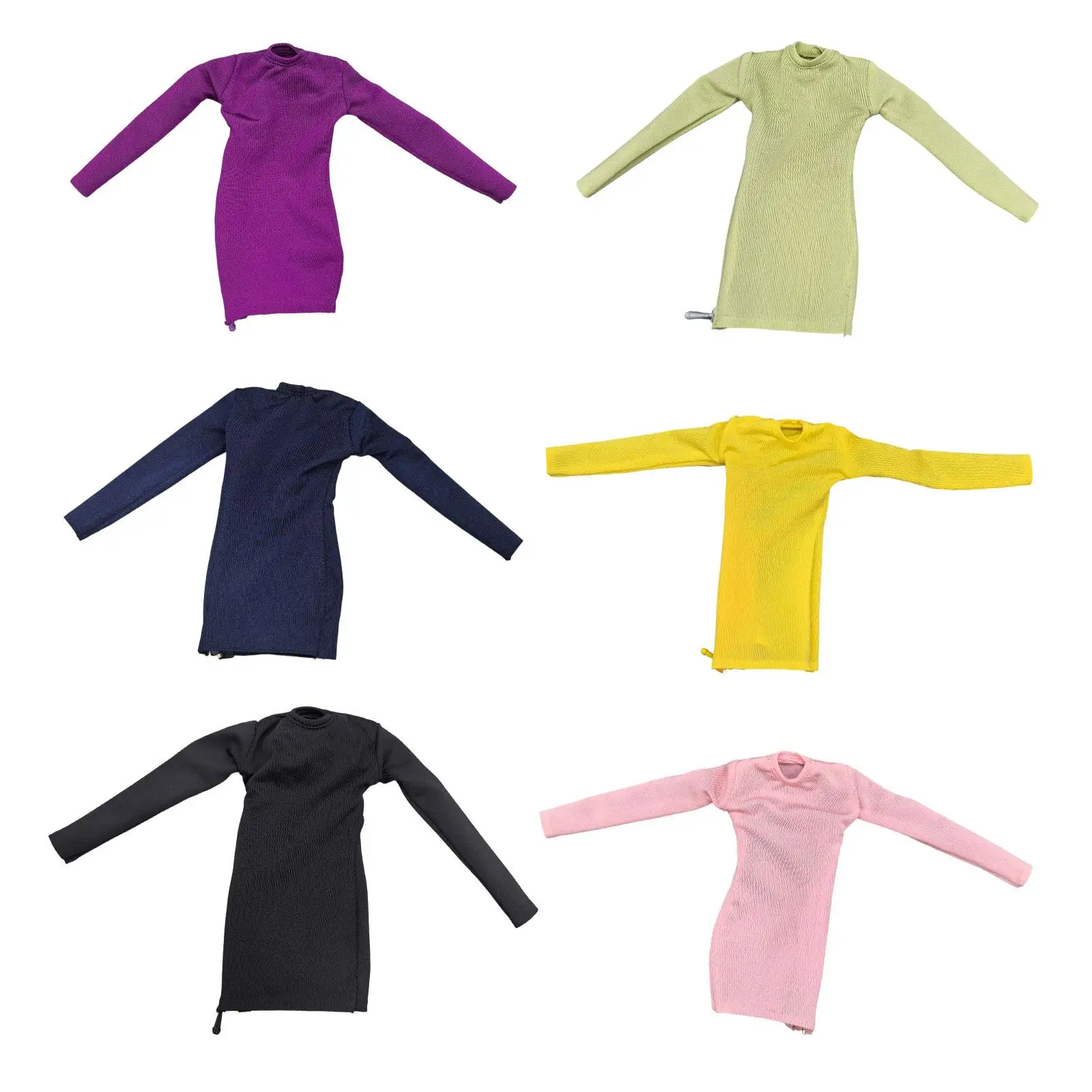 1/6 Scale Female Clothes Doll Clothing Side Zipper Outfit Mini Dress Stylish Collectible Woman Figure Fashion Wear Dress
1/6 Scale Female Clothes Doll Clothing Side Zipper Outfit Mini Dress Stylish Collectible Woman Figure Fashion Wear Dress