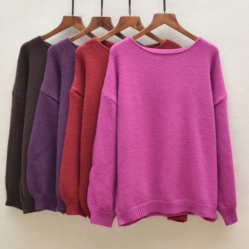 Women's Loose Fit Long Sve round Ne Knitted Sweater Thiened Autumn Winter Faion Casual Sle Online Exclusive
Women's Loose Fit Long Sve round Ne Knitted Sweater Thiened Autumn Winter Faion Casual Sle Online Exclusive