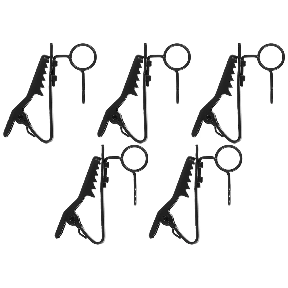 5 Pcs Microphone Lavalier Lapel Clip Clamp Universal Microphones Collar Clips Small Circle Fixing Holder
5 Pcs Microphone Lavalier Lapel Clip Clamp Universal Microphones Collar Clips Small Circle Fixing Holder