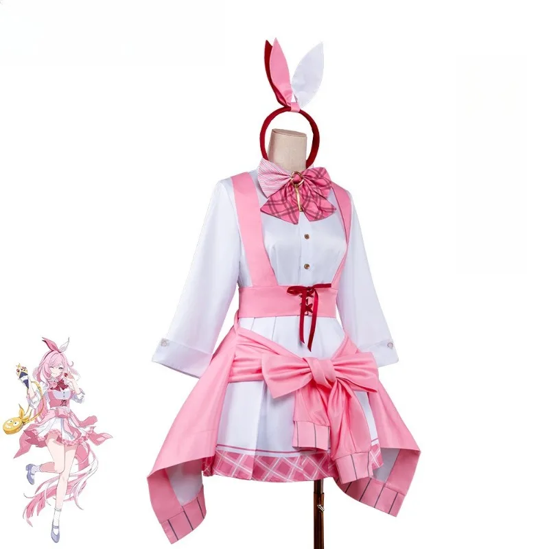 Women Halloween Anime Party Roleplay Outfit Game Honkai Impact 3 Elysia Cosplay Costume Coffee Maid Lolita Dress Uniform Suit
Women Halloween Anime Party Roleplay Outfit Game Honkai Impact 3 Elysia Cosplay Costume Coffee Maid Lolita Dress Uniform Suit