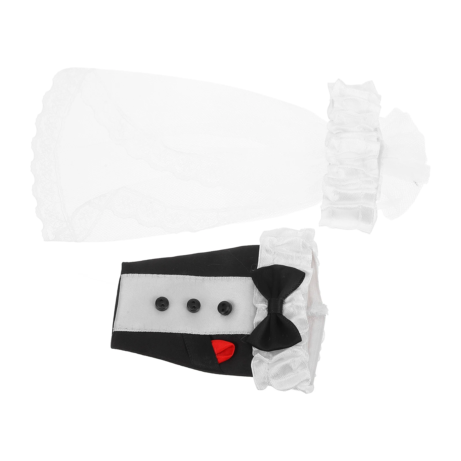 2 pcs Bottle Covers Bride Groom Outfits Wedding Table Decorations Centerpieces Fabric Bottle Covers Kitchen Bar
2 pcs Bottle Covers Bride Groom Outfits Wedding Table Decorations Centerpieces Fabric Bottle Covers Kitchen Bar