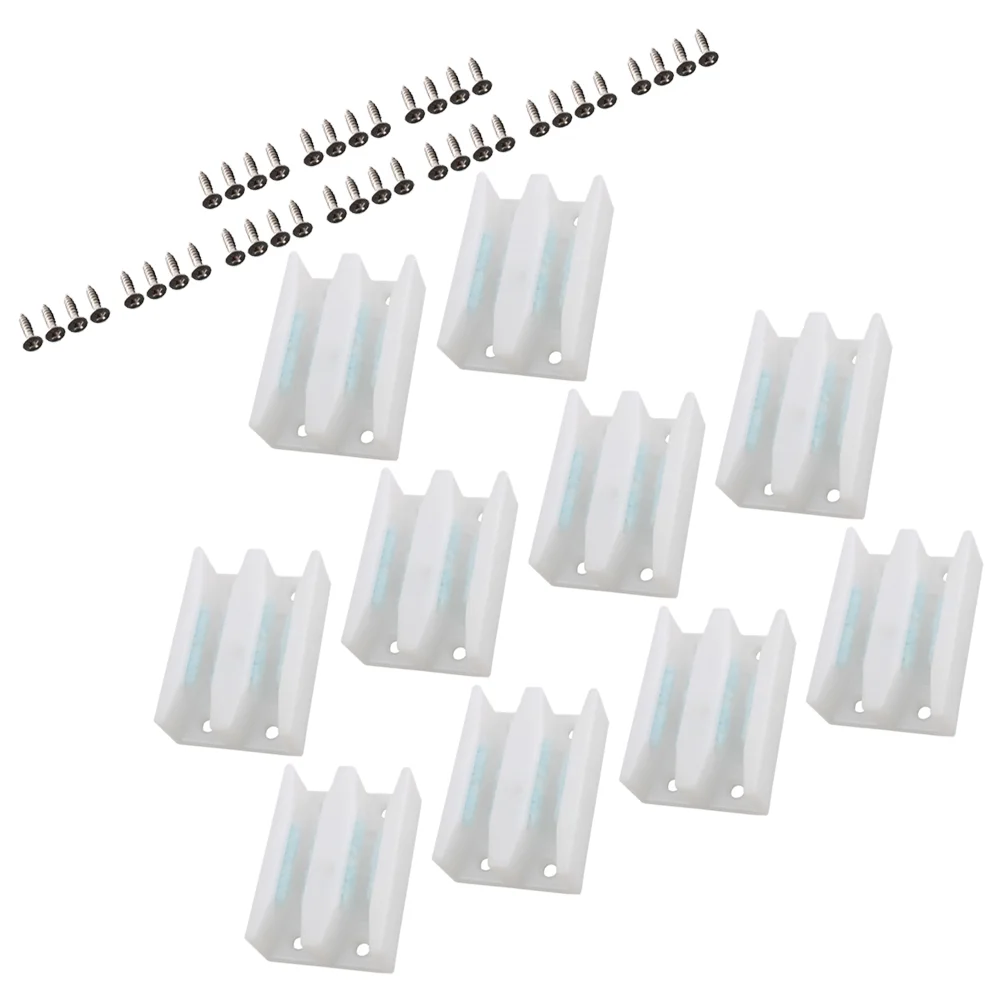 10 Pcs Accessories Sliding Door Track Plastic Insulation Shower Replacement Parts
10 Pcs Accessories Sliding Door Track Plastic Insulation Shower Replacement Parts