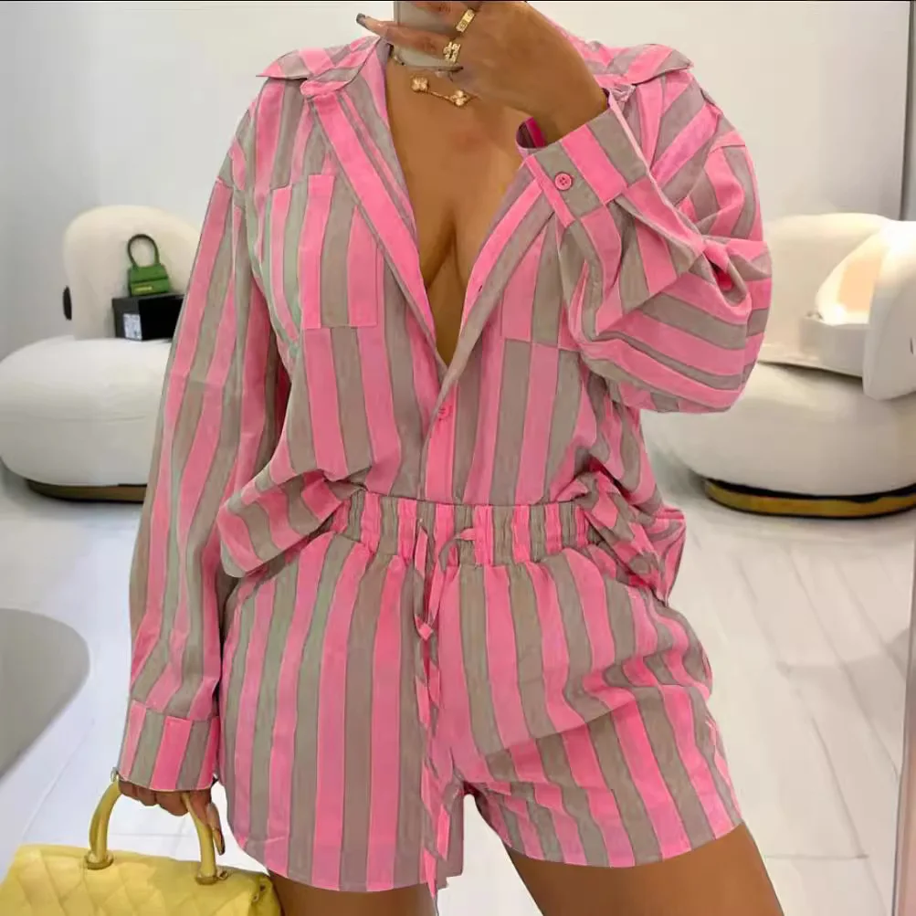 Spring Summer Hot Women's Suit Fashionable Long Sleeved Wide Leg Shorts Comfortable Commuting Two-piece Women's Suit
Spring Summer Hot Women's Suit Fashionable Long Sleeved Wide Leg Shorts Comfortable Commuting Two-piece Women's Suit