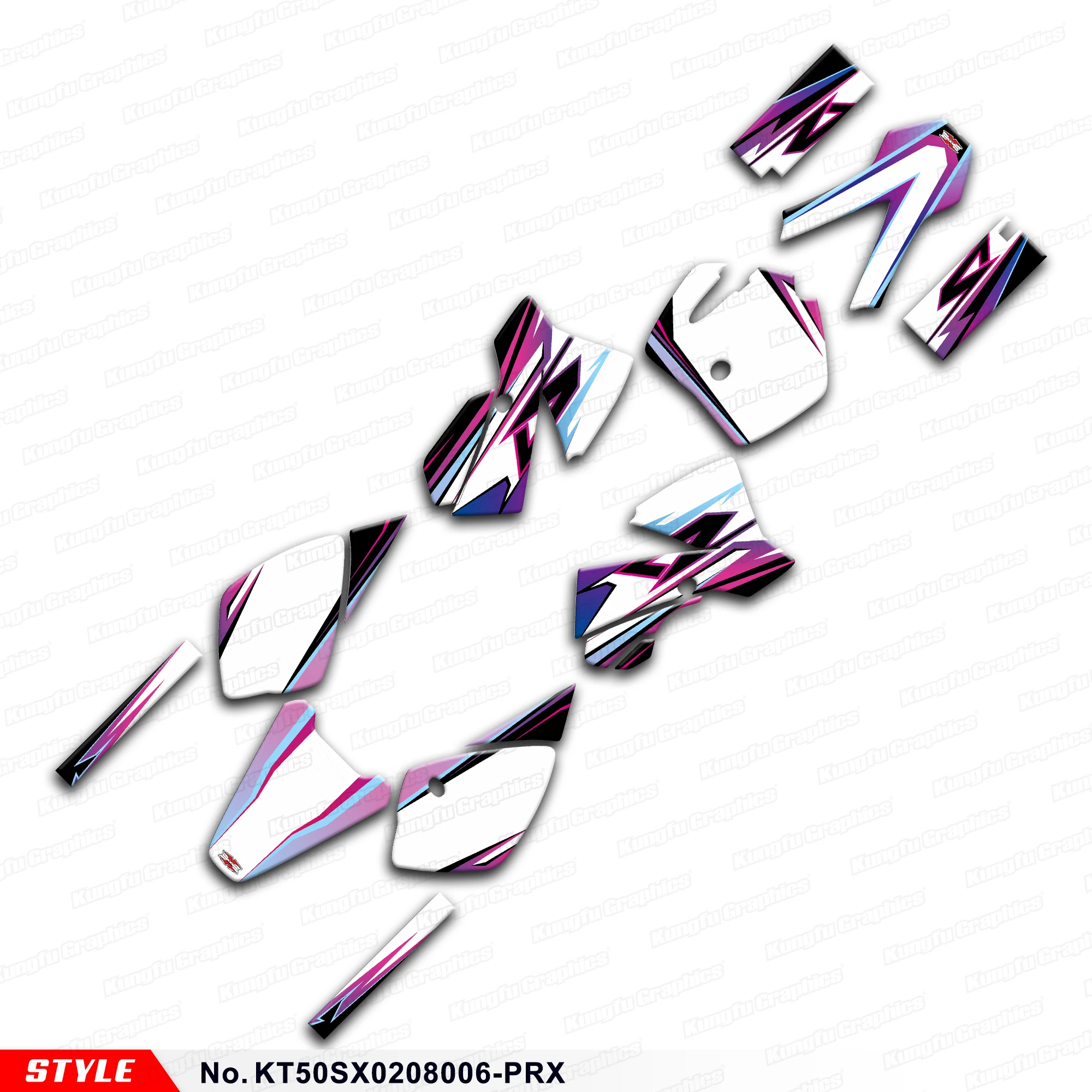 Набор декоративных графических наклеек для KTM 50 SX SX50 2002 2003 2004 2005 2006 2007
Набор декоративных графических наклеек для KTM 50 SX SX50 2002 2003 2004 2005 2006 2007